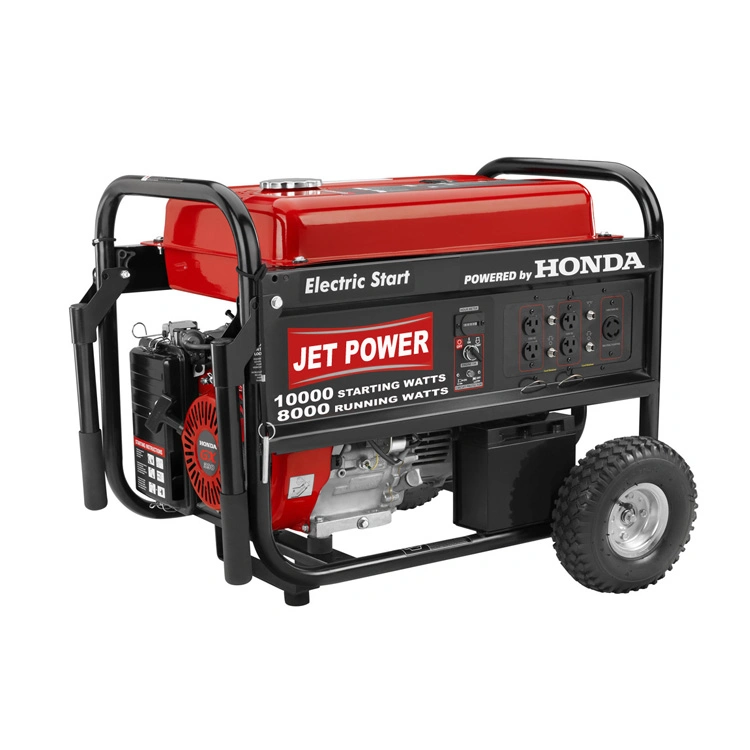 Honda Gasoline Engine Gx390 5kw 5000watt Portable Petrol Generator