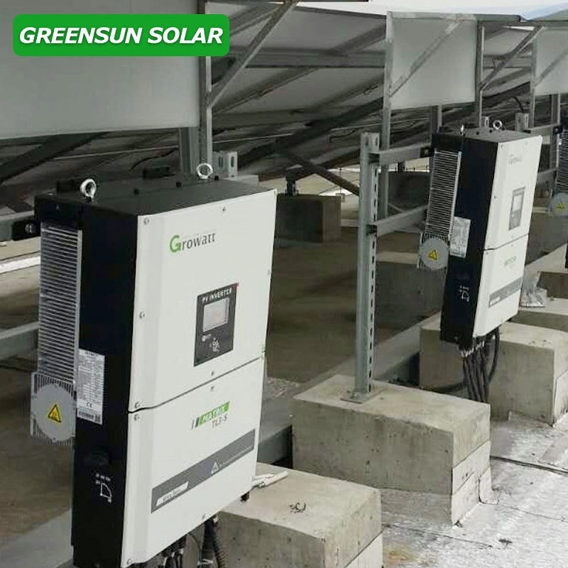 10kw a 15 kw a 20kw 30Kw en rejilla invertir Growatt 20KW inversor Fase 3 de 380V de CC a CA en la red eléctrica de los inversores