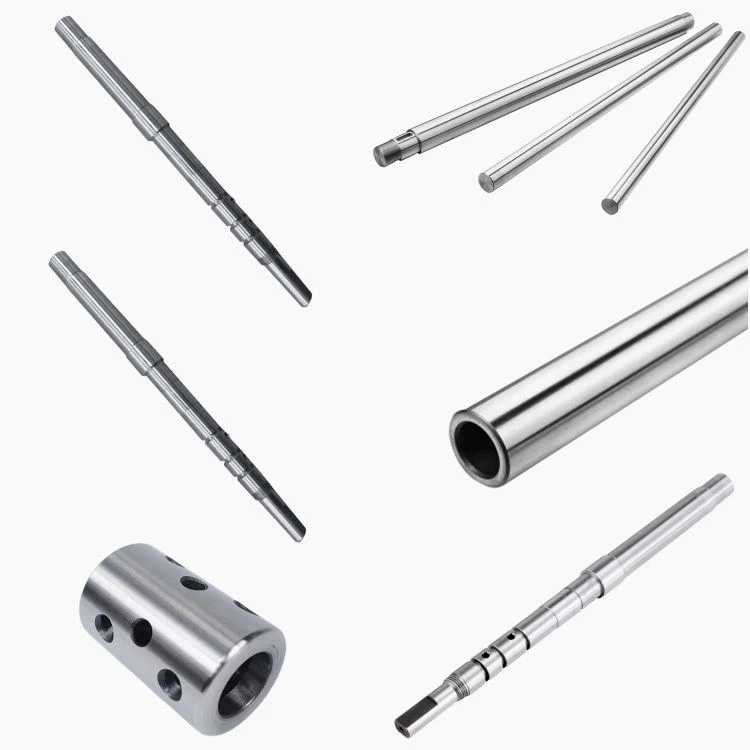 Manufacture Supplier OEM Customize Metal Steel Shaft Grinding Long Linear Shaft Engine Motor Step Shaft