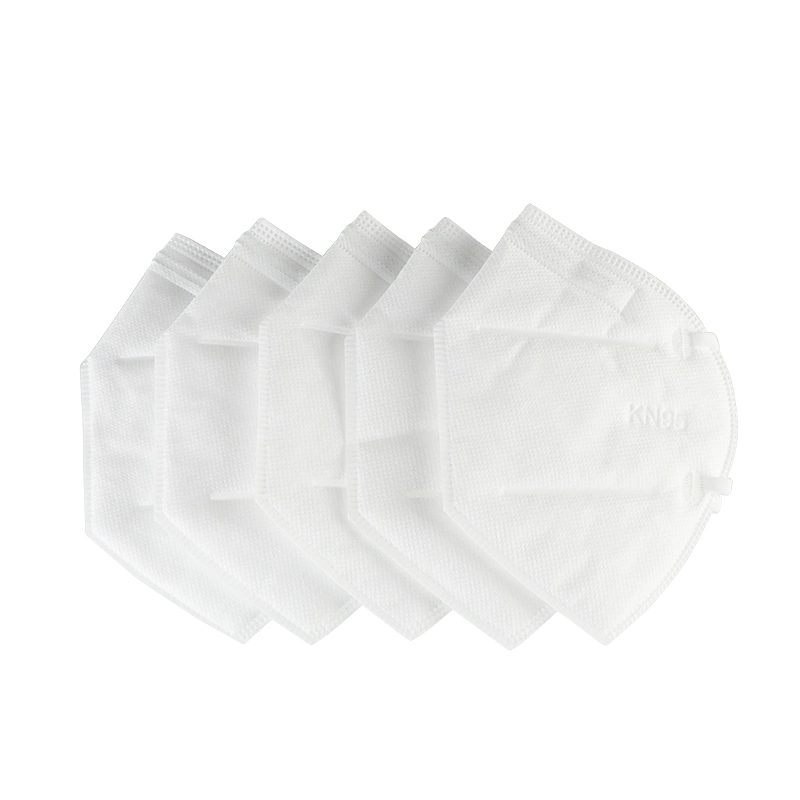 Disposable 5-Ply Non-Woven KN95/FFP2/N95 Respirator Face Mask