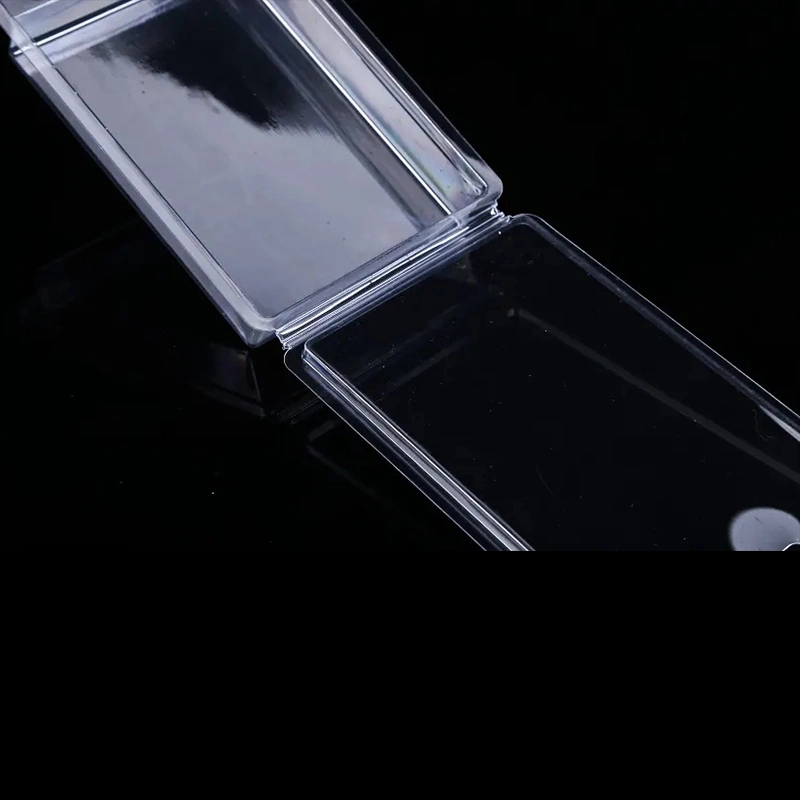 Disposable Transparent Folding PET Clamshell Plastic Container Blister Packaging Box