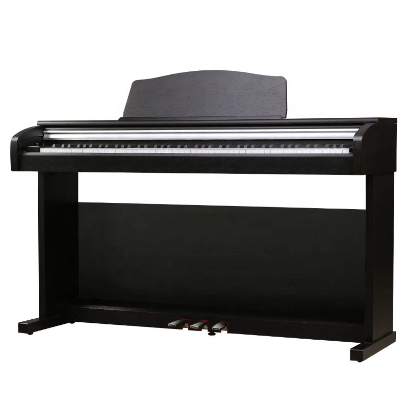 Custom Grand Black Electric Digital Piano with Multi-Voices Keyboard Organ