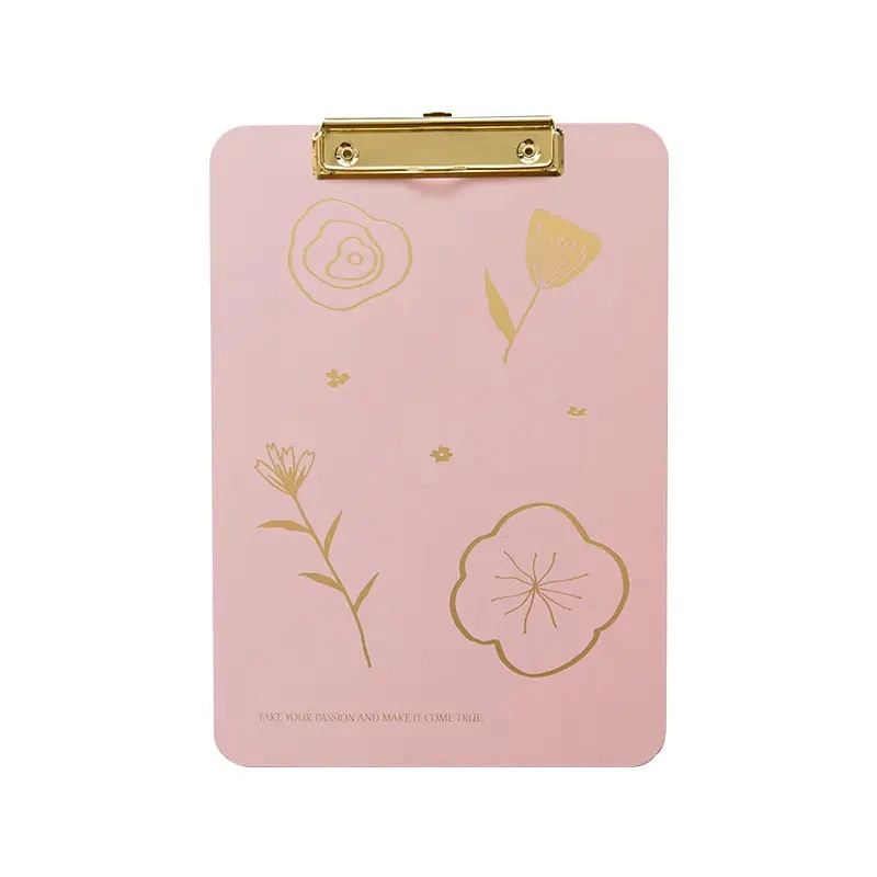 Cherry Blossom Pattern Durable Paper Clipboard File Folder