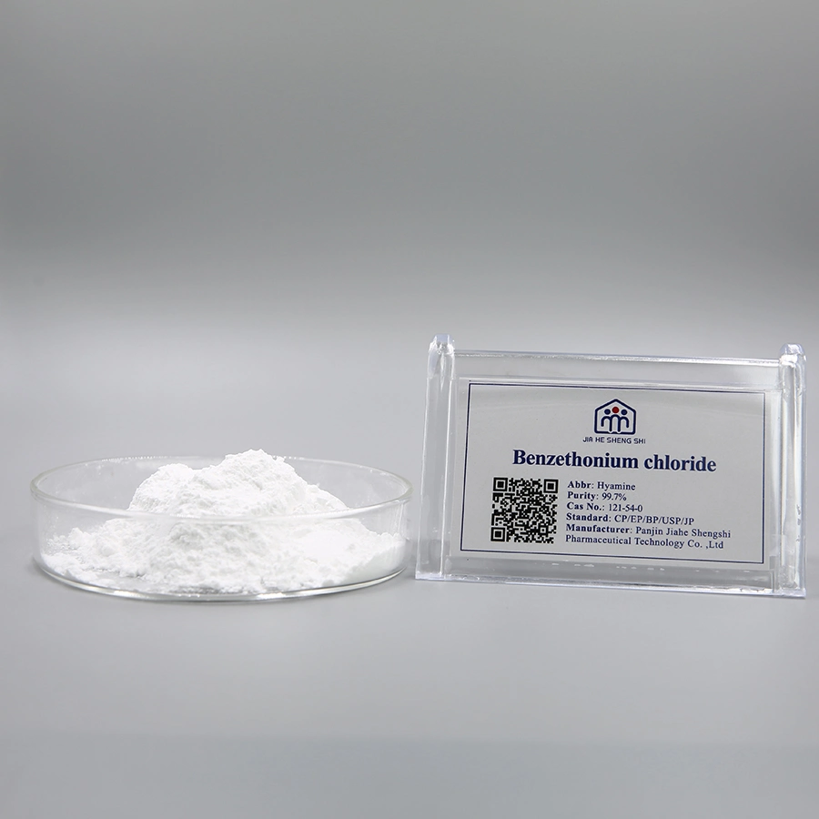 USP Grade 99% CAS 121-54-0 Benzethonium Chloride Organic Intermediate Benzethonium Chl Medicine Material Raw Materials in Stock