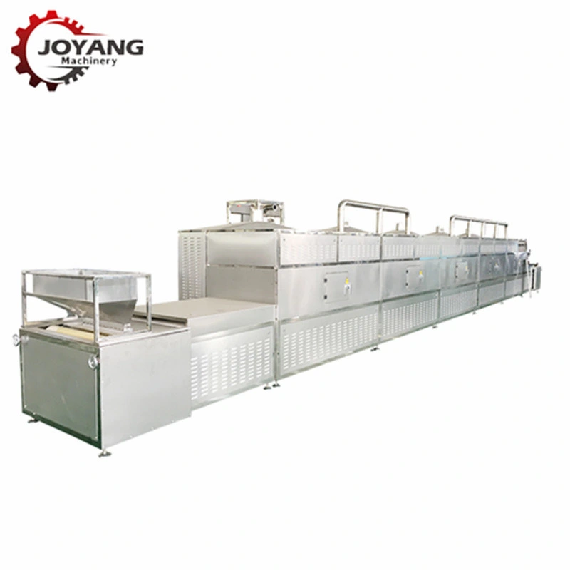 PLC Control Microwave Pumpkin Seeds Ripening Curing Sterilization Drying Equipment