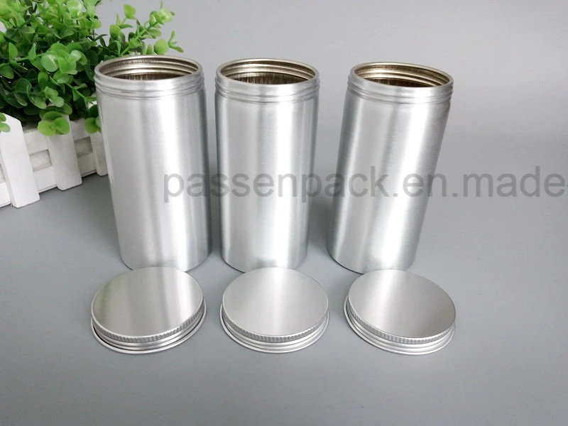 300ml Aluminum Tea Canister with Screw Lid (FDA certified)