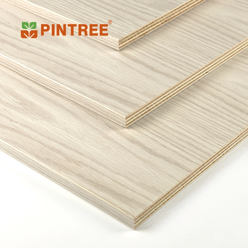 Double Sides Textured Melamine Paper Overlay Plywood Board/Melamine PVC Faced Marine Ply for Wardrobes