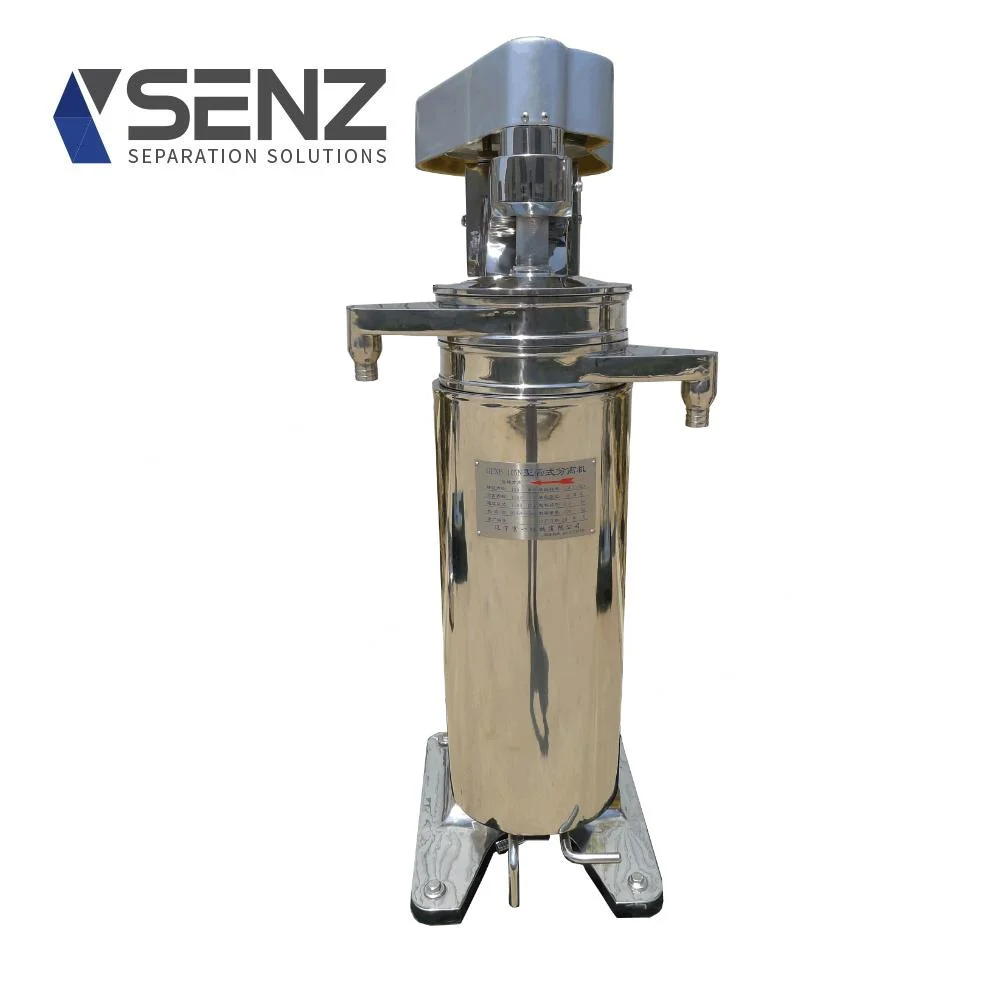 Gq/GF Tubular Separator Centrifuge for Food Additives Enzyme Preparation Flavouring Essence Natural Pigments