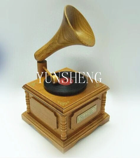 High Quality Wholesale Wooden Phonograph Music Box (LP-30)