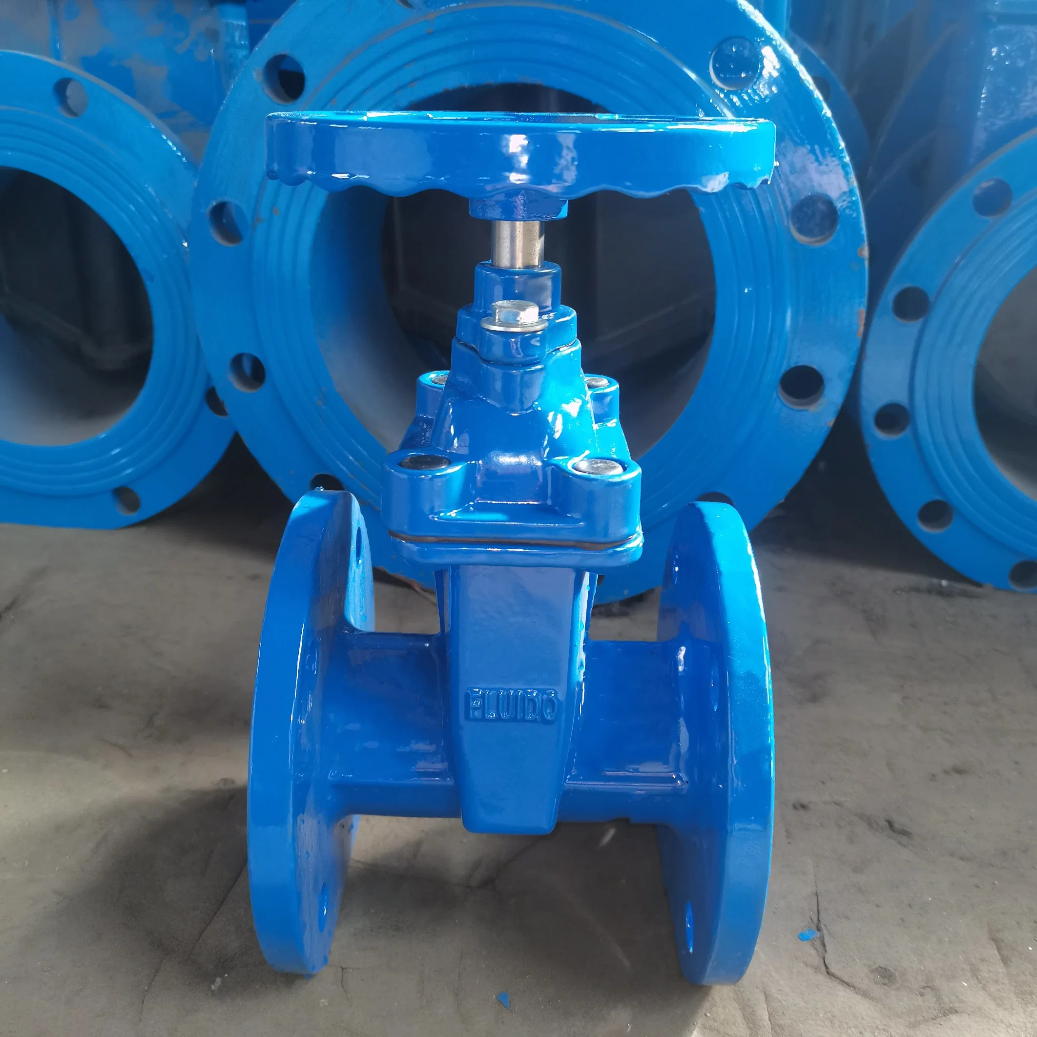 DIN3352 Pn10 F4 Metal-Seal Flanged End Gate Valve