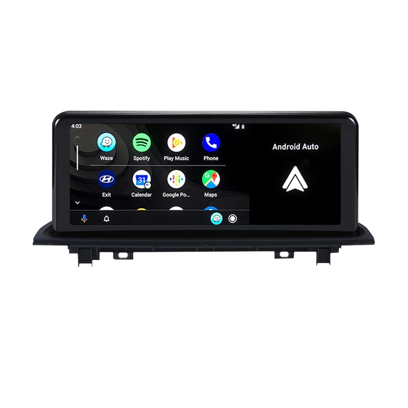 Auto Android Auto Apple CarPlay, auto-rádio de 10.25 polegadas Navegação GPS para BMW X1 F48 2016-2017 Nbt System