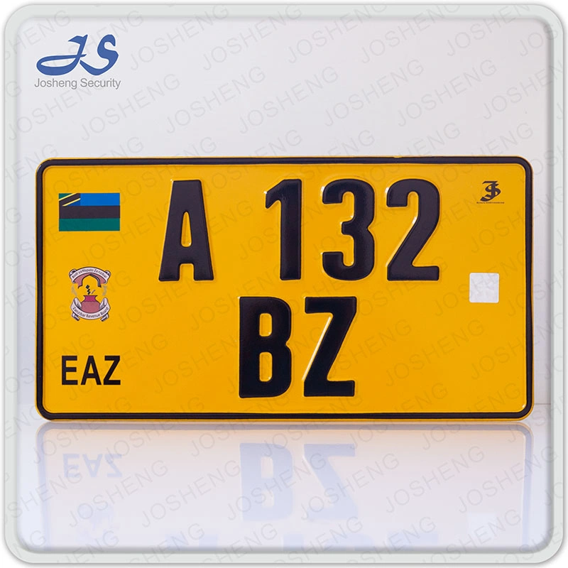 Zanzibar Completed Number Plate, Car Plate, Vehicle Plate