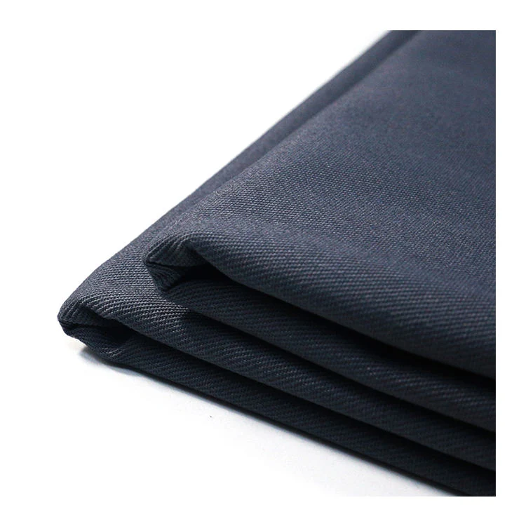Breathable Poly Cotton Elastic Polyester Spandex Fabric for Clothing