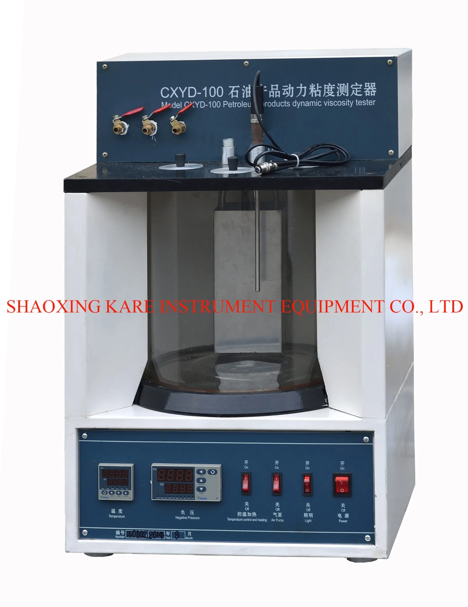 Petroleum Products Dynamic Viscometer (Vacuum Pressure Reduction Capillary Method)