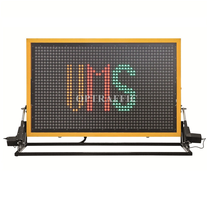 19m 12V Program Vehicle Car Message Traffic Boards Truck Mounting Panels Skid Solar LED Display