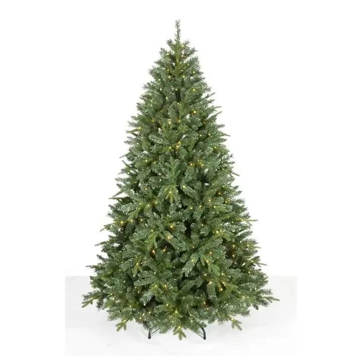 High quality/High cost performance  Green Dense Artificial Christmas Tree Inflatable Giant Christmas Prelit Outdoor Snow Tree Xmas Tree for Party Supply