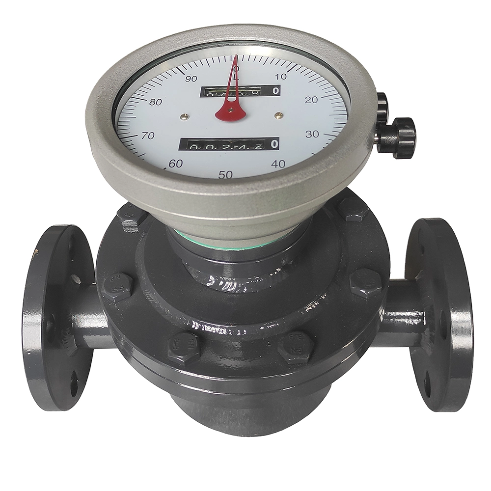 Digital Oval Gear Flow Meter Crude Oil Flow Meter Diesel Flow Meter