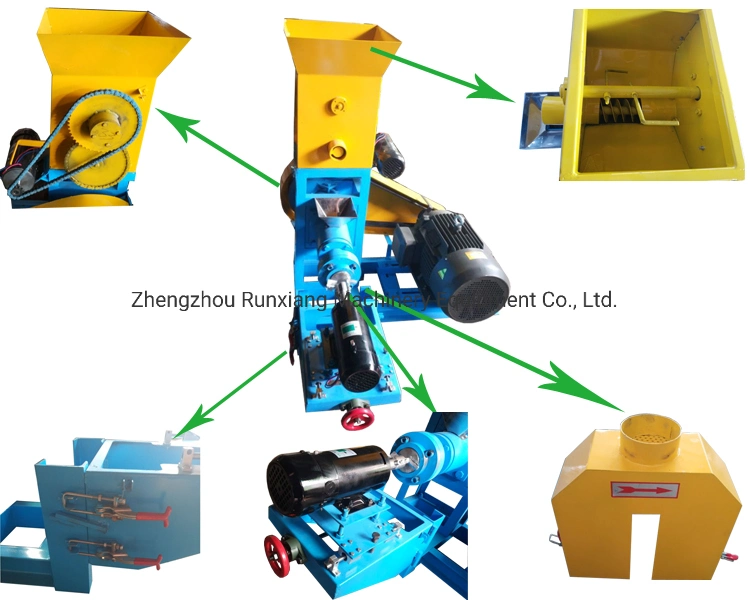 Factory Snack Food Extruder Corn Puffed Rice Making Extruder Machine