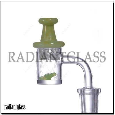 Clear Fire Pattern Frost Matte Wholesale/Supplier Quartz Banger Glass Smoking Accessories