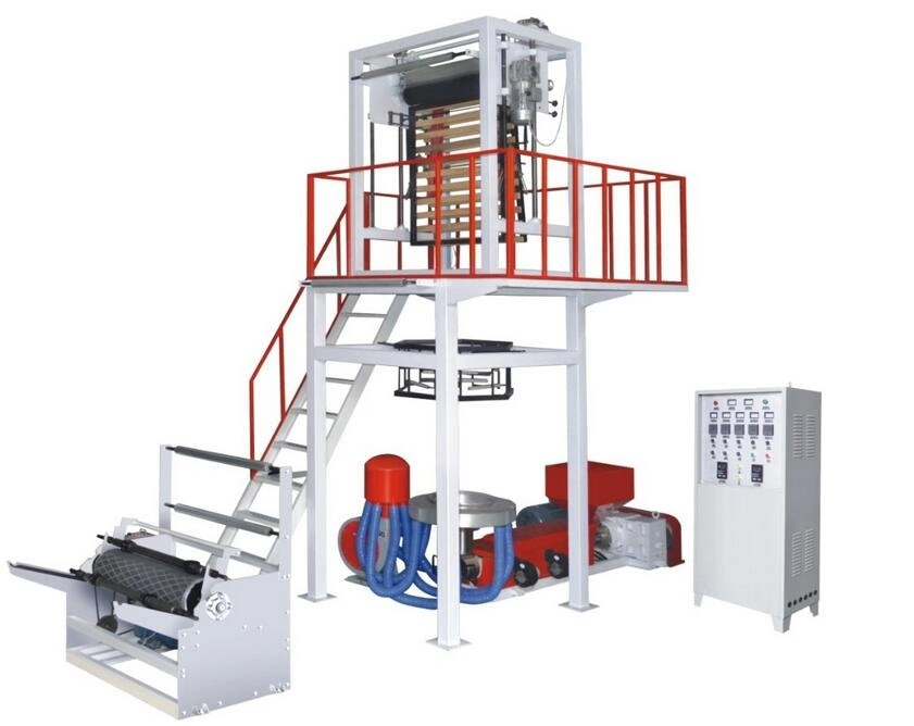 High Speed Single Layer Extruder HDPE / LDPE Film Blowing Machine