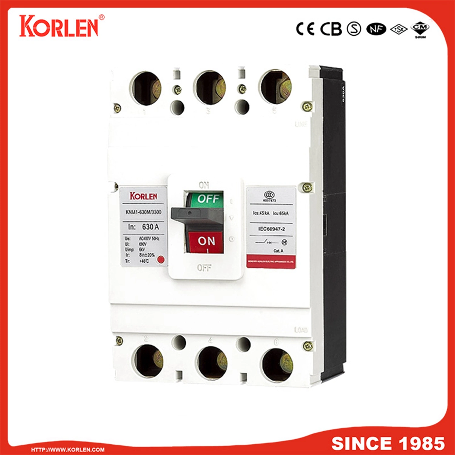 Miniature Mini MCB Circuit Breaker Knm1