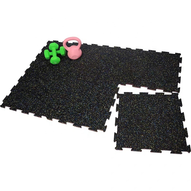 EPDM Non-Toxic Gym Rubber Flooring Rolls/Gym Interlocking Rubber Tiles/Sports Rubber Mat