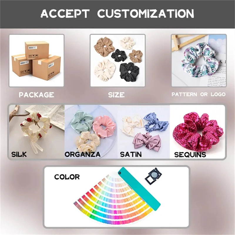 Customized Fashion Hair Rope Cherry Hair Clip Hair Accessory Set