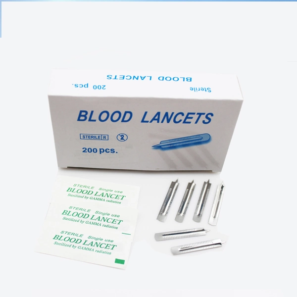 Medical Instrument Disposable Stainless Steel Blood Lancet