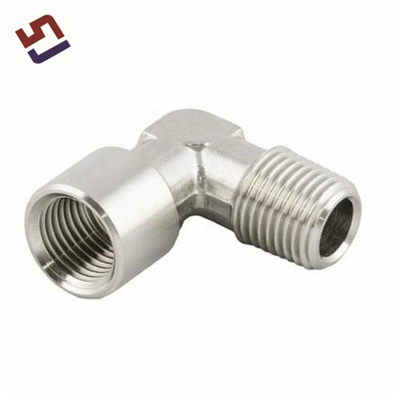 OEM Custom Investment Lost Wax Casting Acero inoxidable Metal Casting Adaptador de tubería para bomba de válvula