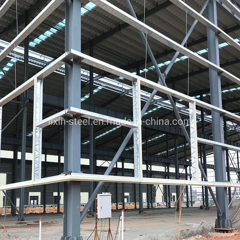 Prefabricated Building Warehouse Workshop Chicken House Steel Structure Poultry Farms