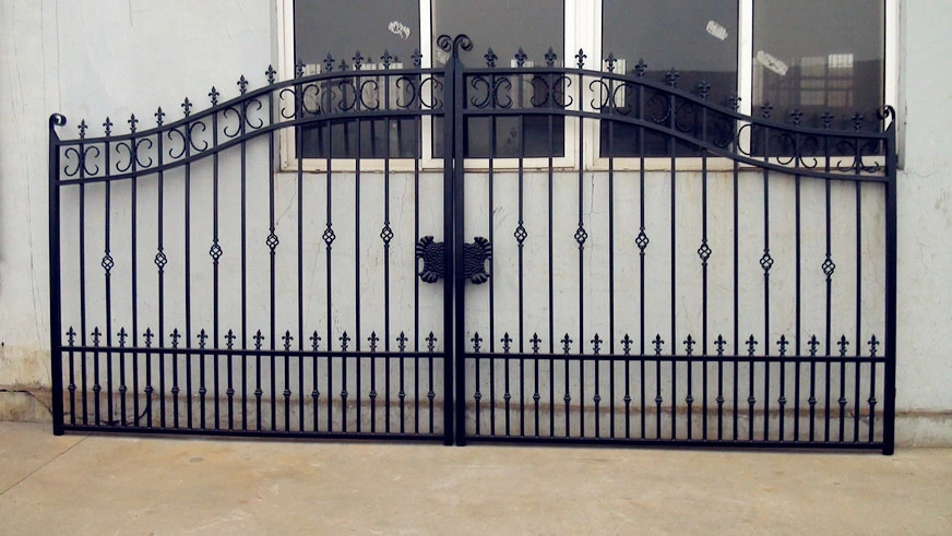 OEM Factory Forged Iron Gate Wrought Iron Gate Products on Sale