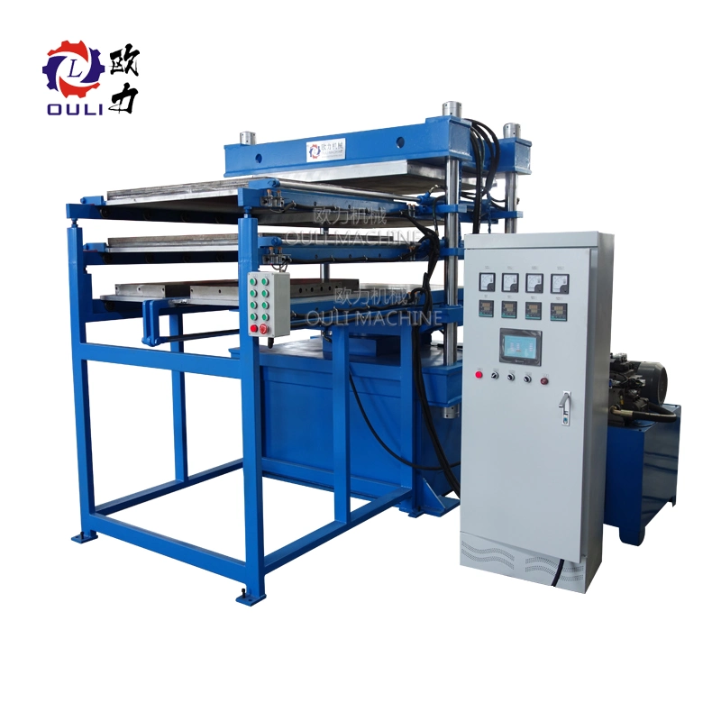 Automatic Rubber Vulcanizing Press Machine, Frame Hydraulic Vulcanizer/Curing Press, Column Floor Mat Tiles Molding Press