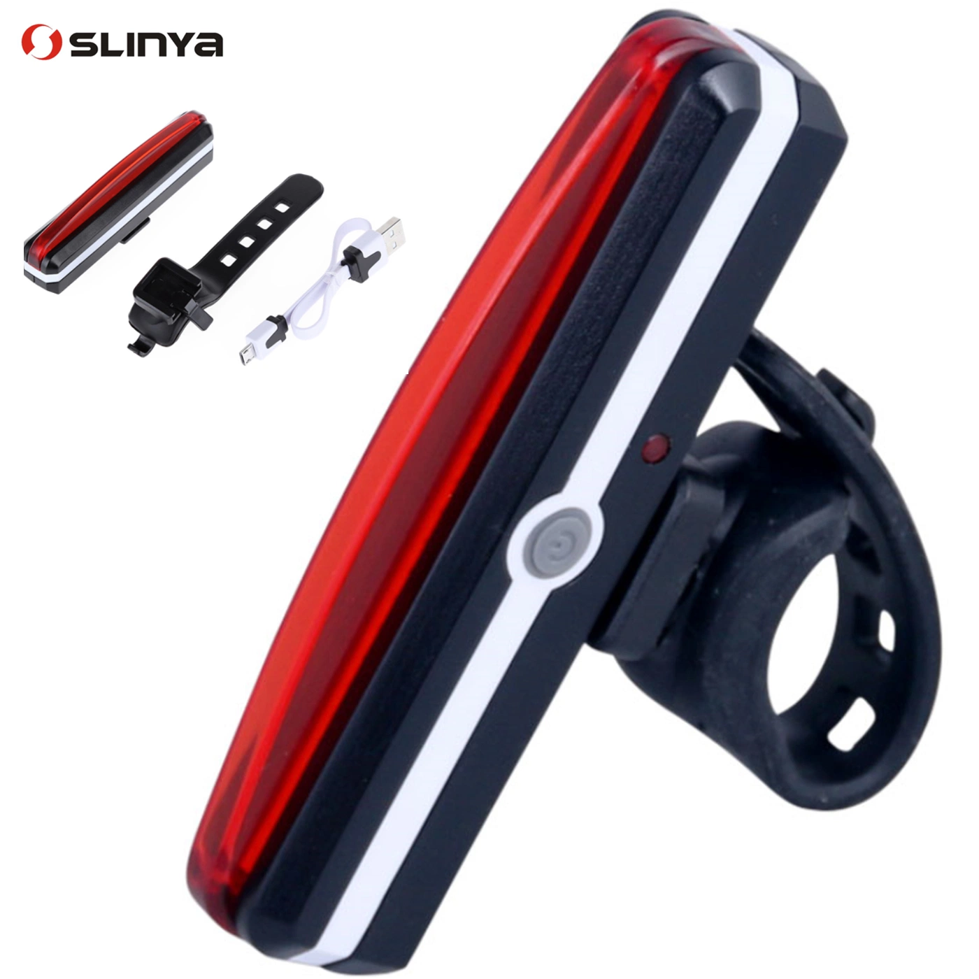 26 LED Strip Rechargeable Waterproof Bike Warning Tail Light Bicycle Rear Lamp