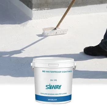 Waterproofing Building Material Polyurethane Based UV Resistant Roof Coating