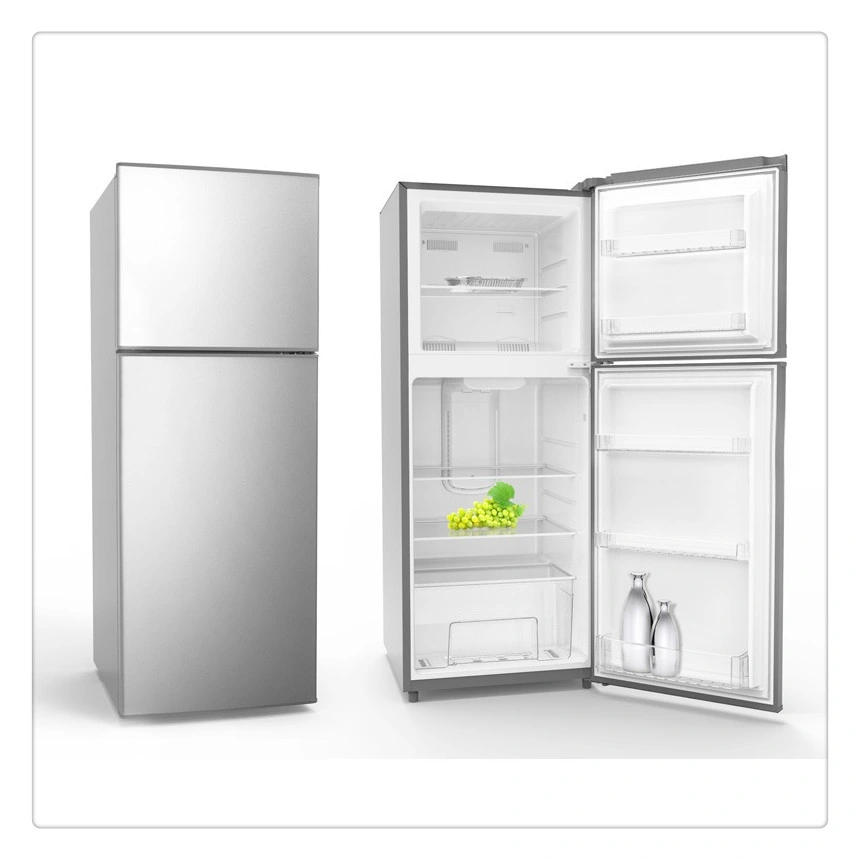 Two Door Refrigerator Small Household Energy Saving Double Door Apartment Refrigerator Refrigeration