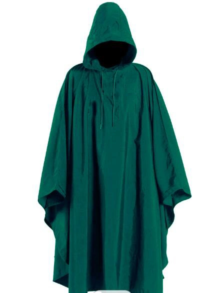 Top-Qualität Erwachsene Wiederverwendbare Kapuze Polyester Regen Poncho