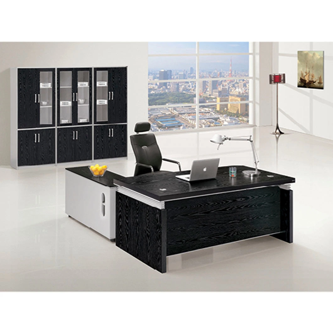 Modern Design Wooden Director Table Office Desk Factory Price Manager Desk for Project and Wholesale/Supplier