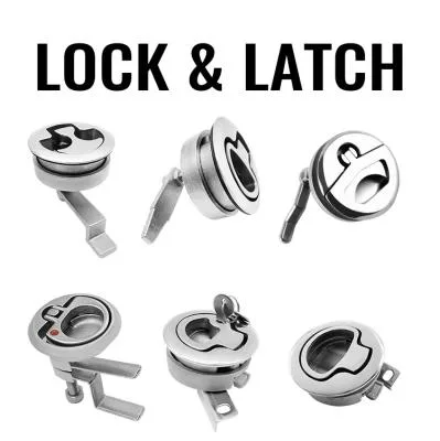 Turning Lock Lift Handle for Boat Polished Lock