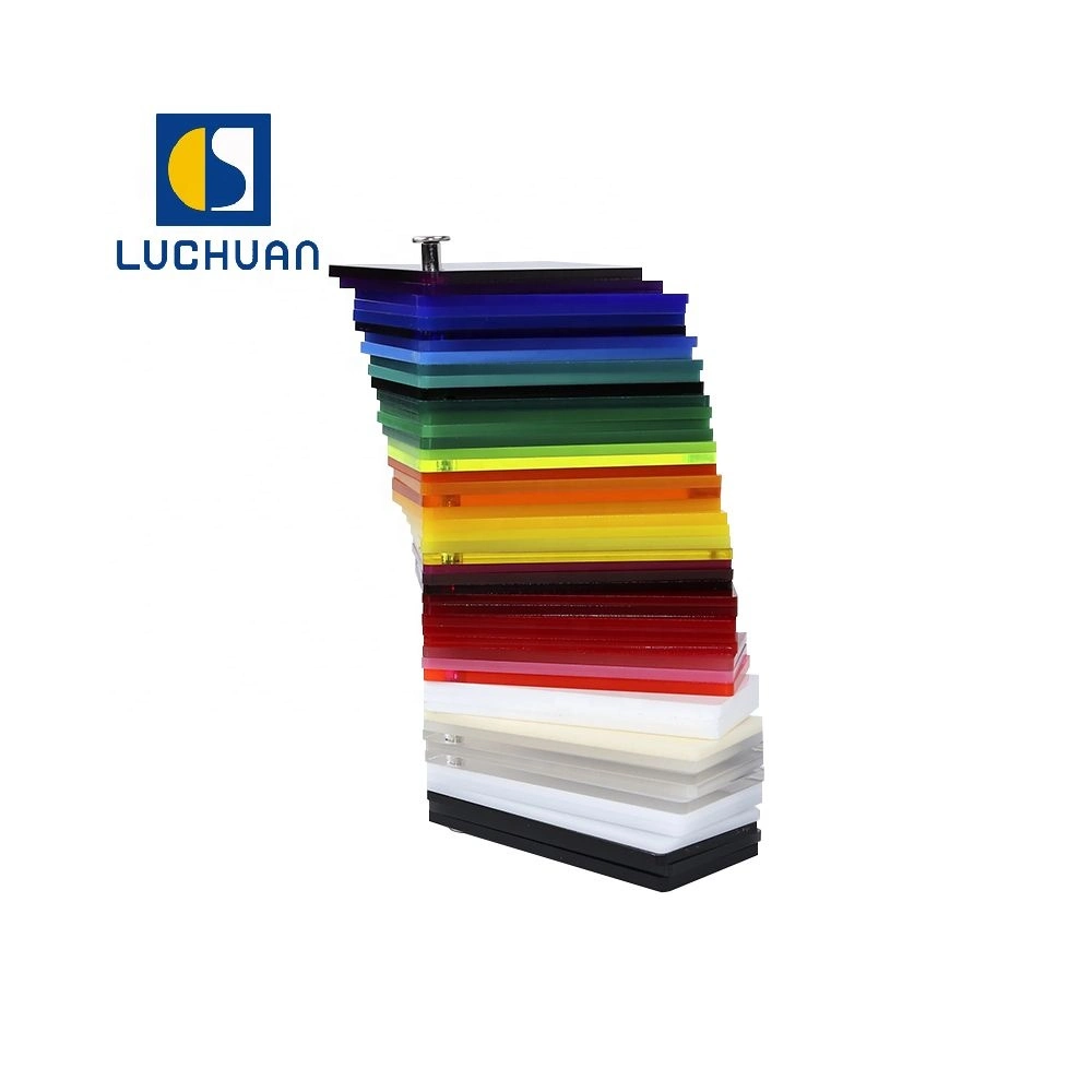 Luchuan 4 5 7mm Thickness Clear Colorful Plastic Acrylic Board Manufacturer Cast Acrylic Sheet