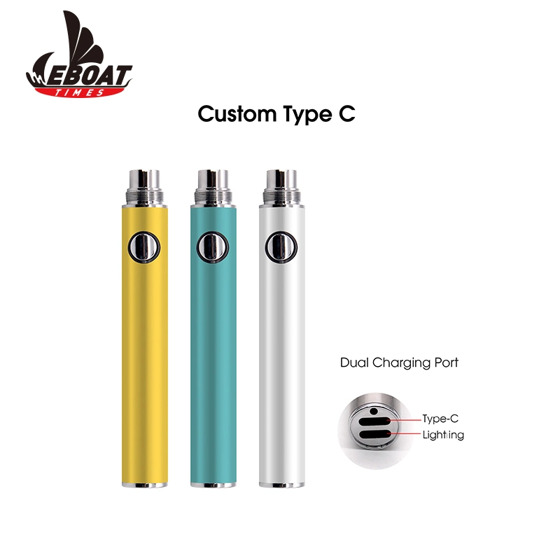 2022 Vape 510 Battery Starter Kit Variable Voltage Dcb 650mAh Vape Pen Battery with Display Box