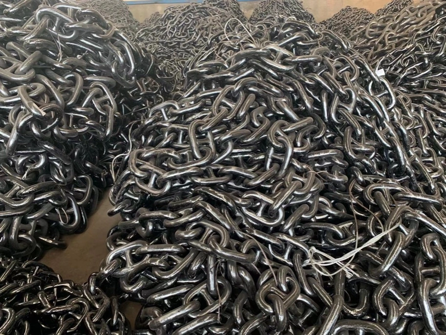 Ship Building Marine Mooring Stud Link Anchor Chain