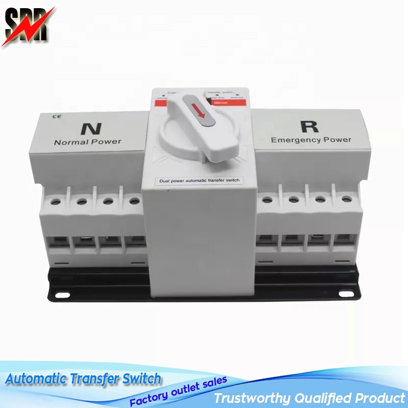 ATS 2p 3p 4p 10A-63A 230V Micro Circuit Breaker Dual Power Automatic Transfer Switch/Auto Transfer Switch