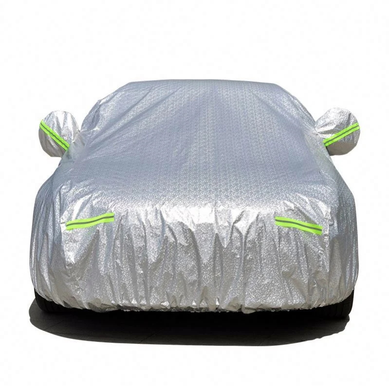 High quality/High cost performance  Scratchproof Anti-Dust Black Satin Surface Stretchable Car Cover Indoor with Soft Fleece