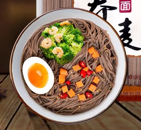 Simple and Environmentally Friendly Packaging Buckwheat Noodles