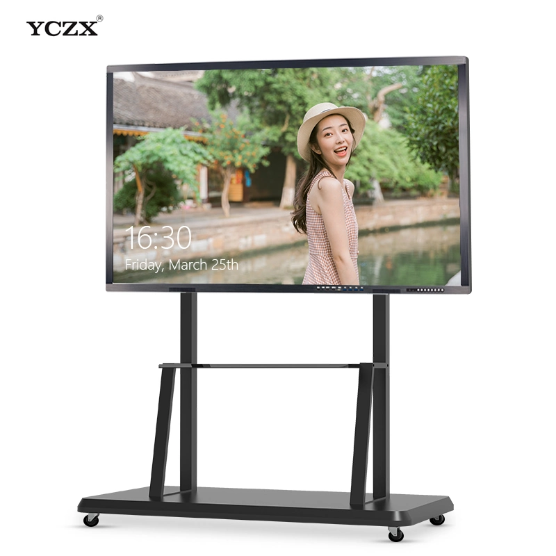 Factory 4K Classroom Display Interactive Flat Panel LCD Whiteboard Touch Screen