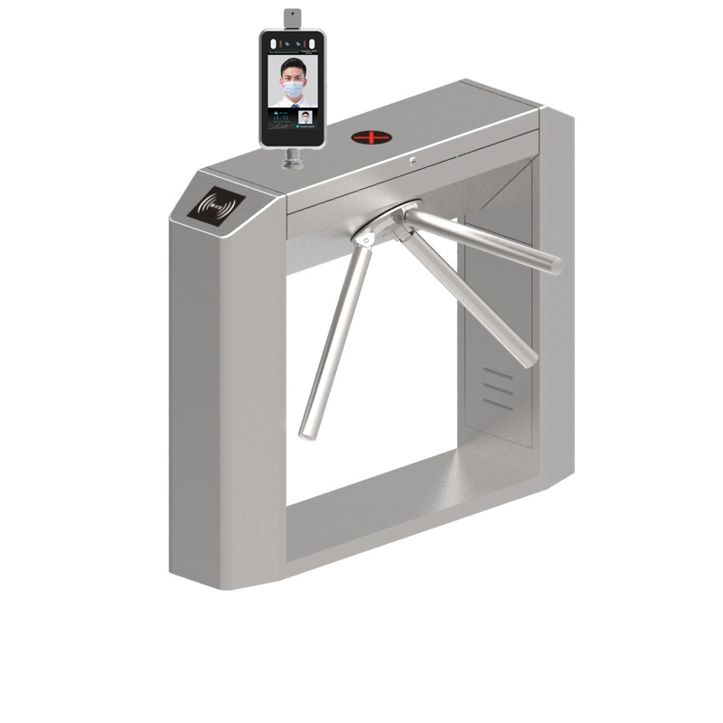 Biometric Face Recognition Half Height Tripod Turnstile for Access Control