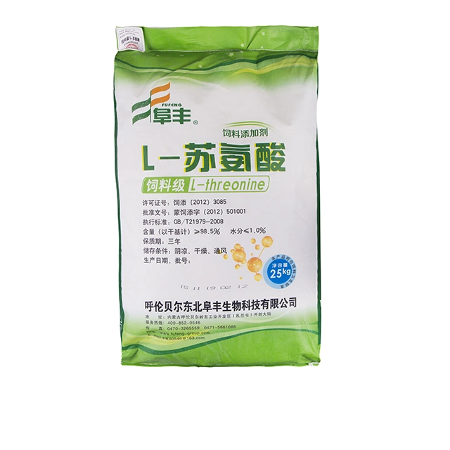 Feed Grade L-Threonine 98.5% Amino Acid Animal Feed Additives