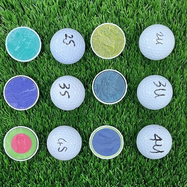 Factory Direct Sale 2 Layer Plain Urethane Golf Balls High Spin Golf Balls Set for Golfer