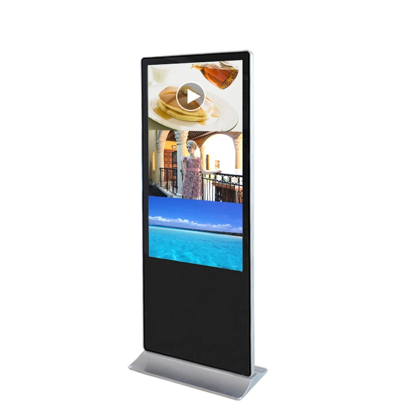 65 Inch LCD Touch Screen with Built-in Camera for Exhibition Show Advertising Monitor