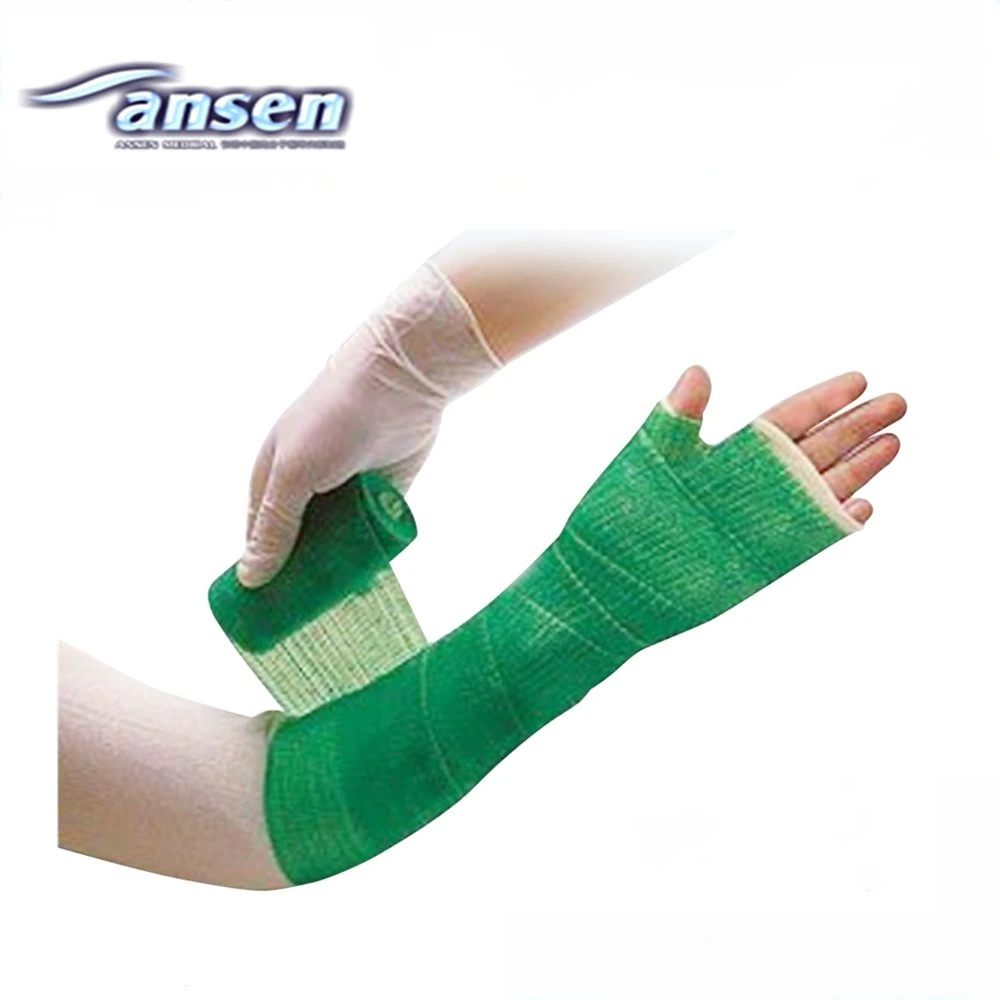 White Blue Green Pink Color Fiberglass Orthopedic Cast Bandage Fast Moving Hospital Consumer Products